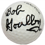 Bob Goalby Signed Masters Tournament Logo Practice Ball JSA #UU13671