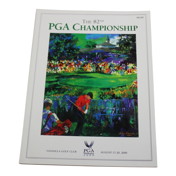 2000 PGA Championship at Valhalla Golf Club Program - Tiger Woods Win