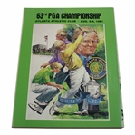 1981 PGA Championship at Atlanta Athletic Club Program - Larry Nelson Win