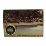 1984 Colonial National Invitational Pro-Am Gift with Quartz Clock