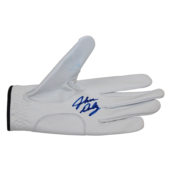 John Dalys Signed Personal The Lion Logo Left-Handed White Golf Glove JSA ALOA