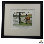 Rule XXXII A Player May Stand Out Of Bounds Print - Framed