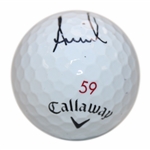 Annika Sorenstam Signed Callaway 59 Logo Golf Ball JSA ALOA