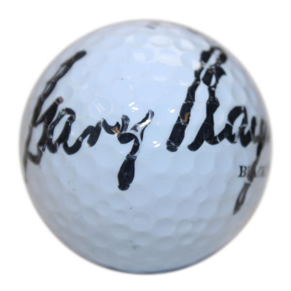 Gary Player Signed Black Knight Logo 2 Golf Ball JSA #AQ58723