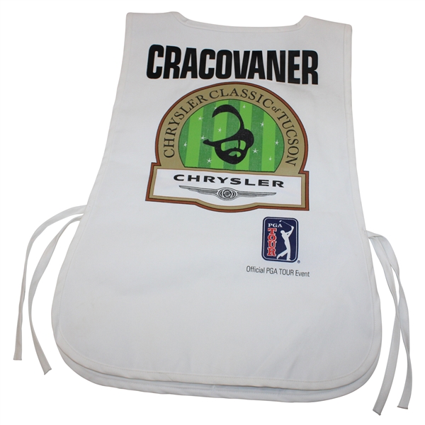 PGA Tour Tucson Open Pro Am Match Worn Caddy Bib