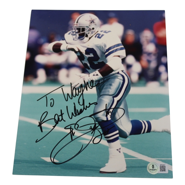 Emmitt Smith Signed Photo BAS #BP64827