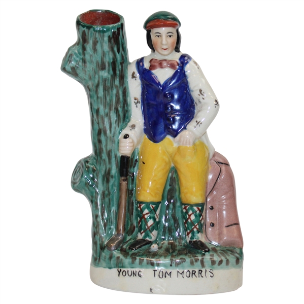 Classic Young Tom Morris Porcelain Vase