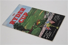 1957 The Ryder Cup at Lindrick Golf Club Official Program