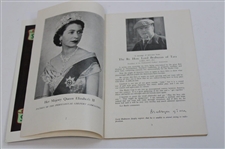 1957 The Ryder Cup at Lindrick Golf Club Official Program