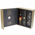 2013 The OPEN at Muirfield Glenmorangie Rare 18yr Single Malt Scotch Whisky in Box w/Glasses