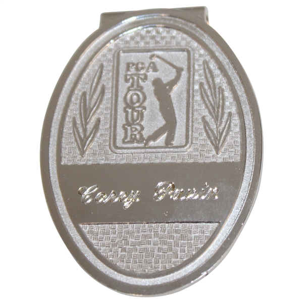 Corey Pavin PGA Tour Silver Tone Money Clip