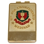 1999 PGA Championship at Medinah Gold Tone Money Clip/Badge - Tiger Woods Winner