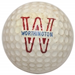 Vintage Worthington Floater Dimple Golf Ball