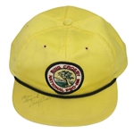 Alan Shepard Signed Bing Crosby National Pro Am Yellow Rope Hat JSA ALOA