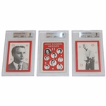 Three (3) 1993 High School Heroes Golf Cards BVG