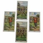 Four (4) Turf Cigarettes Golf Cards