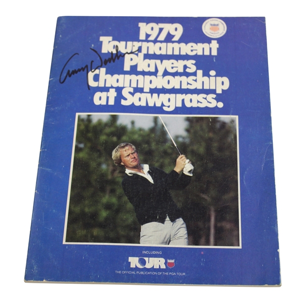 Lanny Wadkins Signed 1979 Tournament Players Championship at Sawgrass Program JSA ALOA