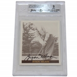 Byron Nelson Signed 1992 Famous Golfers Of The 40s & 50s Golf Card #18 JSA #Y07860