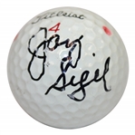 Jay Siegel Signed Titleist Tour Balata 90 Personal Used 4 Golf Ball JSA ALOA