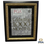 PGA Magazine August 2003 Celebrating 1,000 Months - Framed Presentation