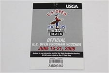 2009 US Open at Bethpage Black Complete Monday-Playoff Ticket Set