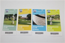 2013 PGA Championship at Oak Hill CC Complete Mon--Sunday Ticket Set - Jason Dufner Winner