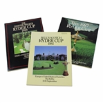 1985, 1987 & 1989 Ryder Cup Programs - The Belfry, Muirfield Village & The Befry