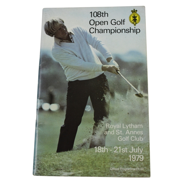 1979 The OPEN Championship Official Program - Jack Nicklaus