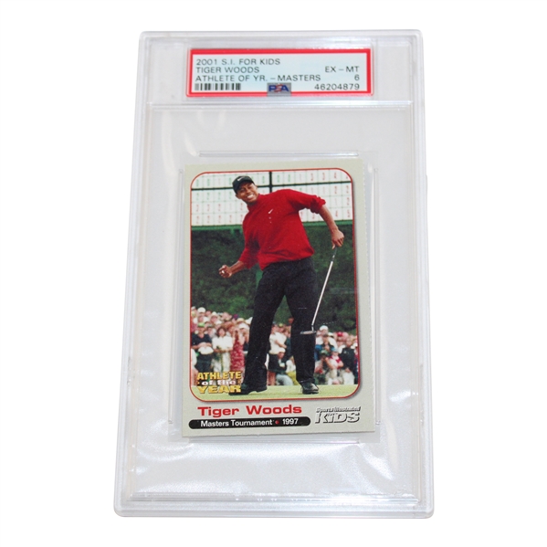 2001 Sports Illustrated For Kids 1997 Masters Athlete Of The Year Card - PSA 6 #46204879