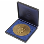 Gene Sarazens Personal 1955 Fred Waring Medal in Case