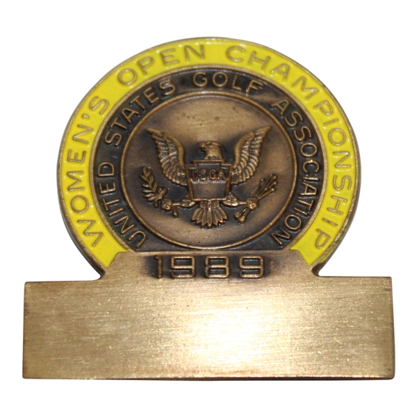 1989 US Womens Open Contestant Badge - Indianwood Golf & Country Club