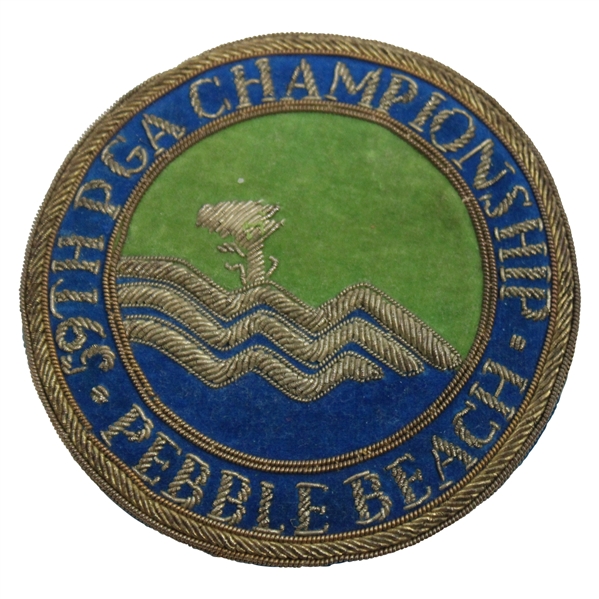 1977 PGA Championship at Pebble Beach Committee Coat Crest