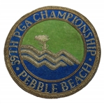 1977 PGA Championship at Pebble Beach Committee Coat Crest