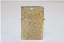 1960's Arnold Palmer 14K Gold Plated Florentine Jeweled Lighter
