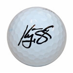 Keagan Bradley Signed TaylorMade 3 Logo Golf Ball JSA ALOA