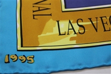 1995 Las Vegas Invitational Colorful Flag with Original Box