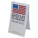 2016 US Amateur at Oakland Hills Official Championship Yardage Book