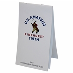 2019 US Amateur at Pinehurst No. 2 Official Championship Yardage Book