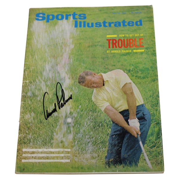 Arnold Palmer Signed 1965 Sports Illustrated Magazine - July JSA ALOA