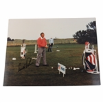 Arnold Palmer Signed Ryder Cup Team USA Practice Range 11x14 Photo JSA ALOA