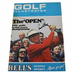 Arnold Palmer Signed 1975 Golf Illustrated Magazine Cover Only - July JSA ALOA