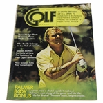 Arnold Palmer Signed 1973 Golf Magazine - June JSA ALOA