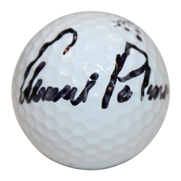 Arnold Palmer Signed Used Titleist 2 Logo Golf Ball JSA ALOA