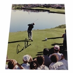 Arnold Palmer Signed Tees of in Skins Game 8x10 Original Photo JSA ALOA