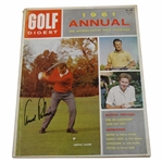 Arnold Palmer Signed 1961 Golf Digest Magazine - February JSA ALOA