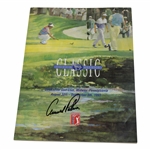 Arnold Palmer Signed 1993 Quicksilver Classic Program JSA ALOA