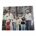 Arnold Palmer Signed Masters Hole No. 17 Nandina Tee Box 8x10 Photo JSA ALOA