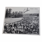 Arnold Palmer Signed Arnies Army Photo JSA ALOA