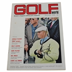 Jack Nicklaus Signed 1966 Golf World Magazine - December JSA ALOA