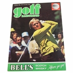 Jack Nicklaus Signed 1976 Golf Illustrated Magazine - December JSA ALOA